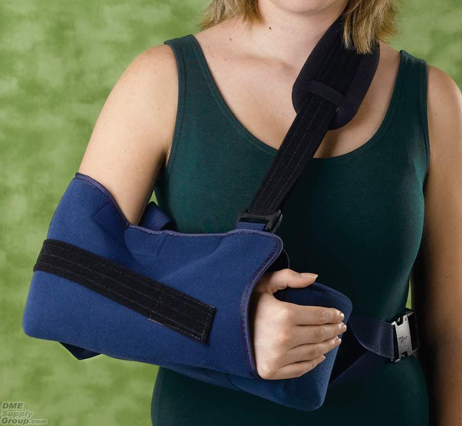 DME offers a wide range of orthopedic arm and shoulder supports.