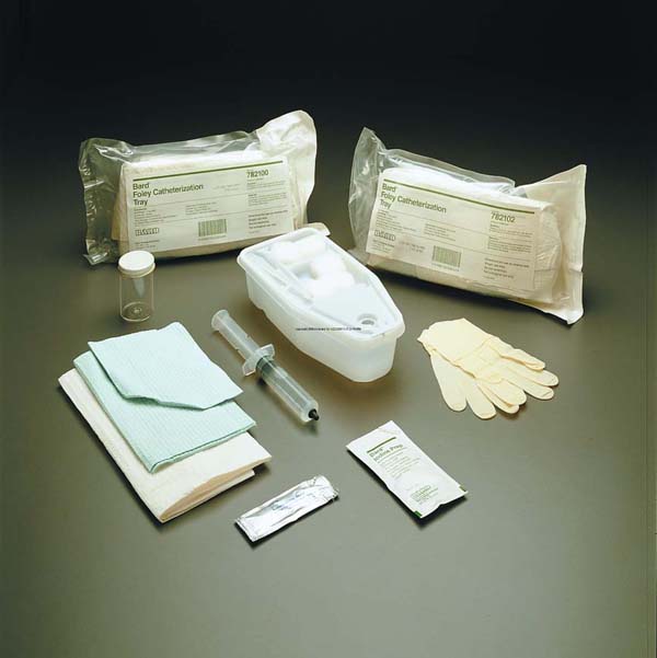 Foley Catheter Universal Insertion Tray - Sterile - Case - 20 Units