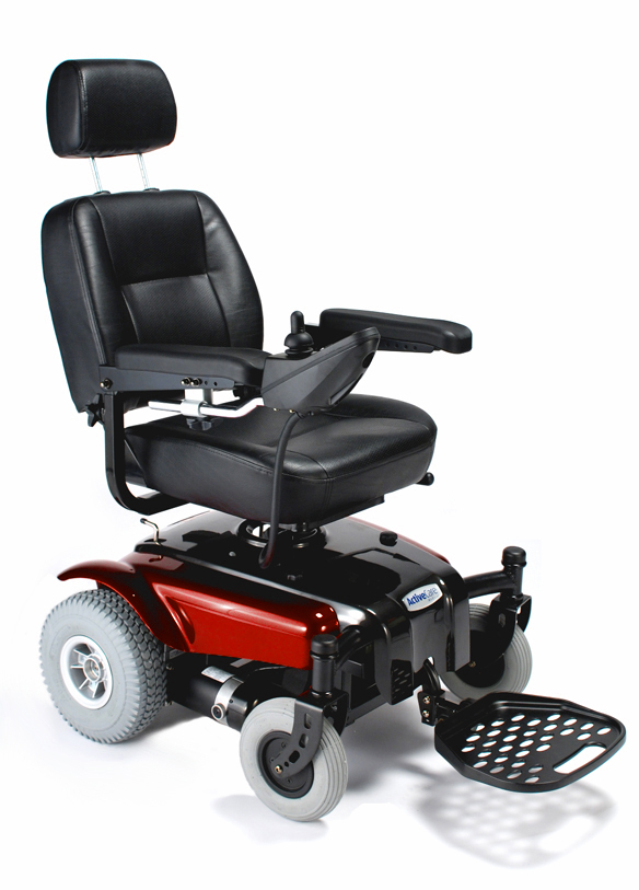 The Medalist Power Wheelchair with Lift Gate.